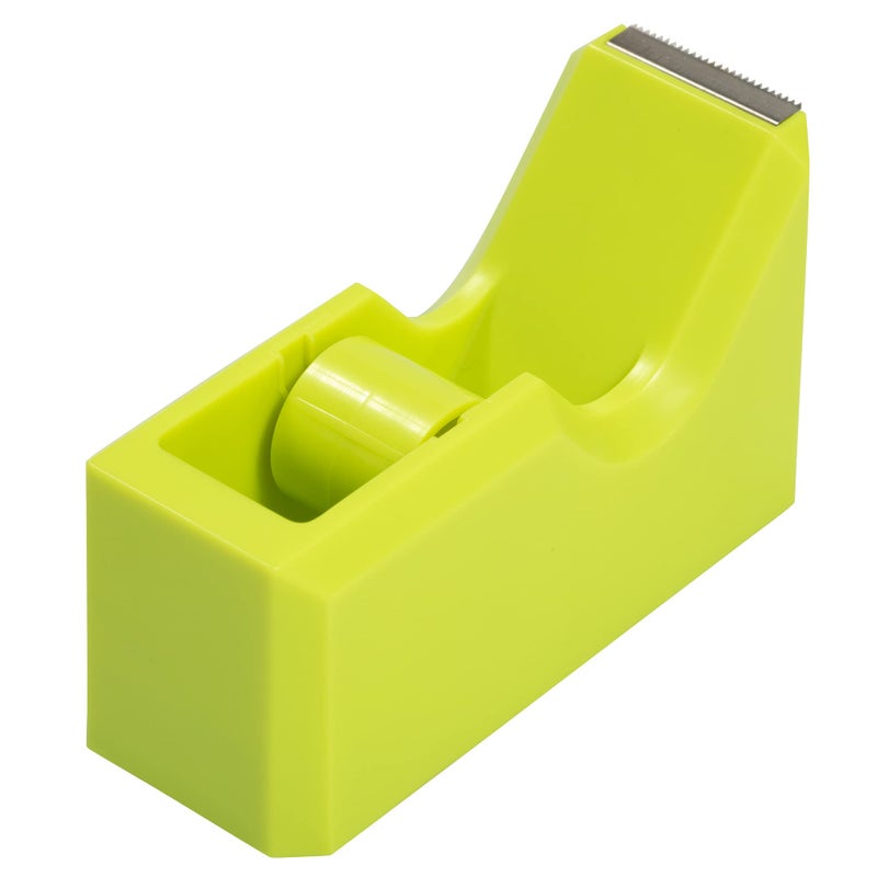 JAM PAPER Colorful Desk Tape Dispensers - Lime Green - Sold Individually - Image 3